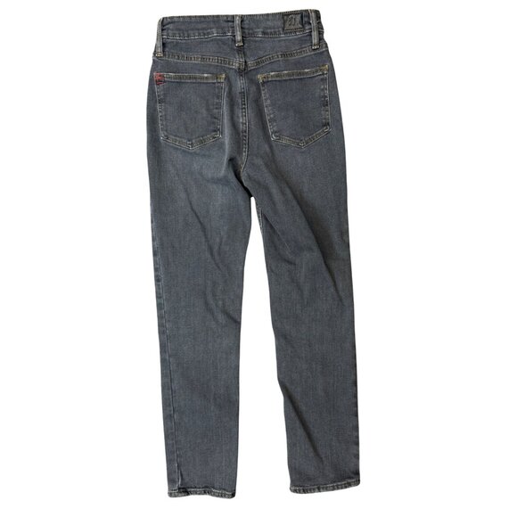 BDG UO Girlfriend High Waist Jeans in Washed Black Size 26 - Picture 3 of 6